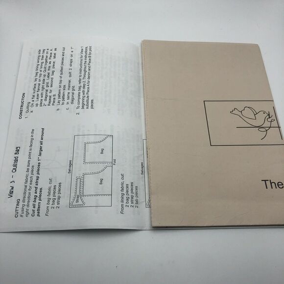 Boho Purse Pattern Tote Bag Fabric Xbag 4 Corners Design FC2411 3 Styles Uncut - Picture 3 of 4